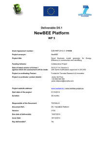 D5.1 NewBEE Platform