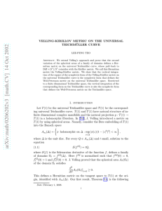 arXiv:math/0206202v3 [math.CV] 14 Oct 2002