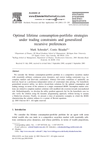 Optimal lifetime consumption-portfolio strategies under trading