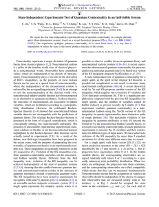 State-Independent Experimental Test of Quantum Contextuality in