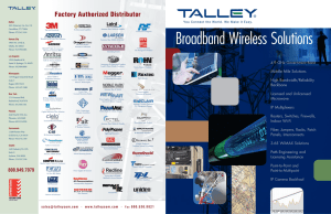 Broadband Wireless Solutions