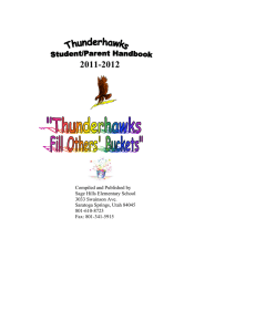Compiled and Published by Sage Hills Elementary School 3033