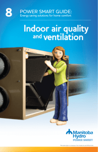 How-To Booklet 8 - Indoor Air Quality and Ventilation