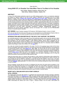 Using SAS® GTL to Visualize Your Data When There Is Too Much of