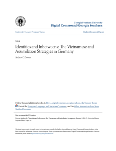 The Vietnamese and Assimilation Strategies in Germany