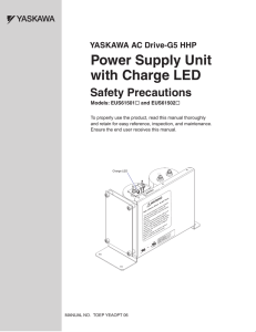 Power Supply Unit with Charge LED