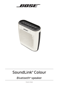 SoundLink® Colour Bluetooth® speaker