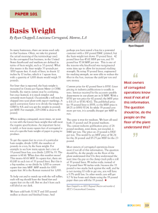 Basis Weight