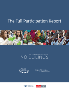 The Full Participation Report