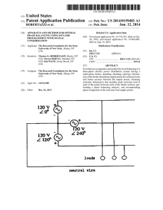 Apparatus and method for optimal phase balancing using dynamic