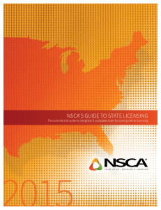 NSCA State Licensing Guide