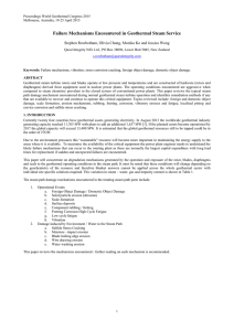 Failure Mechanisms Encountered by Rotating Equipment in