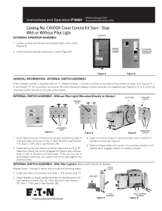 Installation Manual