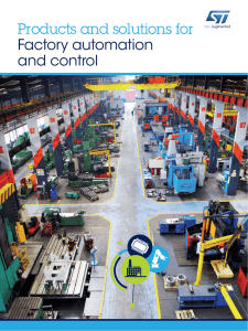 Products and solutions for Factory automation and control