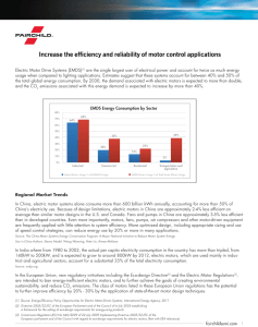 Increase the Efficiency and Reliability of Motor Control