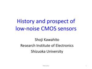 History and prospect of the low-noise CMOS sensor