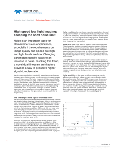 High speed low light imaging: escaping the shot noise limit