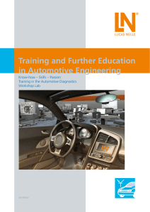 Training and Further Education in Automotive