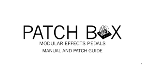 Patch Box Manual.pages - pittsburgh modular synthesizers