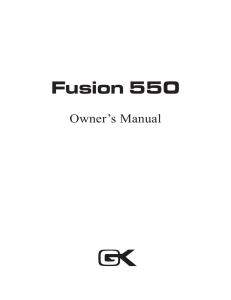 Fusion 550 - Gallien