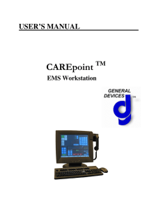 CAREpoint User`s Manual