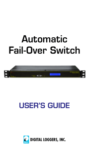 Automatic Fail-Over Switch