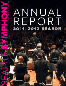 ANNUAL REPORT - Seattle Symphony