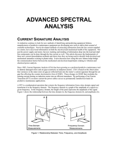 advanced spectral analysis