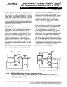 TB332: An Integrated Synchronous-Rectifier Power IC with