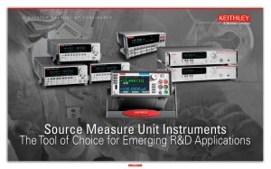 Source Measure Unit Instruments