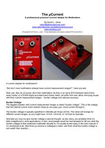 uCurrent - A professional precision current adapter for