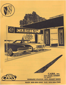Buick Parts Catalog - CARS LLC (908) 369-3666