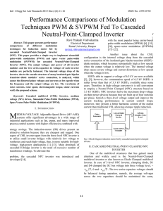 Performance Comparisons of Modulation Techniques PWM