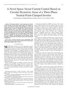 A Novel Space-Vector Current Control Based on Circular Hysteresis