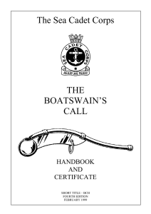 Boatswains Call - Navy History - Oilers
