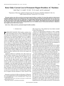 Rotor Eddy-Current Loss in Permanent-Magnet Brushless AC