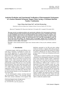 Analytical Prediction and Experimental Verification of