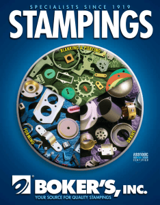 Stamping Brochure