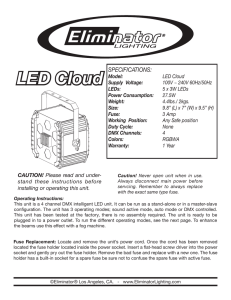 LED Cloud () - Eliminator Lighting
