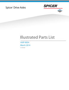 Illustrated Parts List