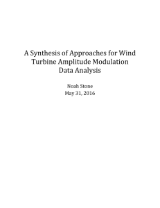 A Synthesis of Approaches for Wind Turbine Amplitude Modulation