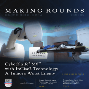 CyberKnife® M6™ with InCise2 Technology