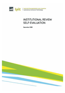 Click to Open IR Letterkenny IT Self Evaluation Report