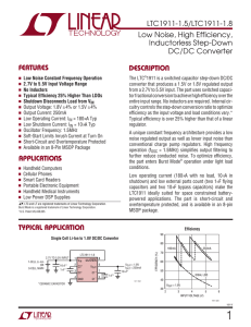 LTC1911EMS8-1.8 - Linear Technology