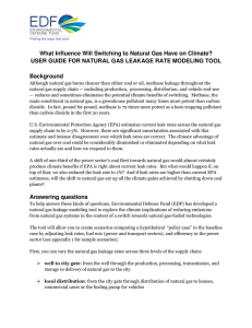 What Influence Will Switching to Natural Gas Have on Climate