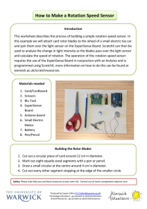 How to Make a Rotation Speed Sensor