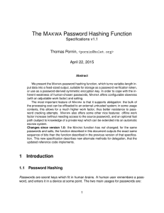 The MAKWA Password Hashing Function