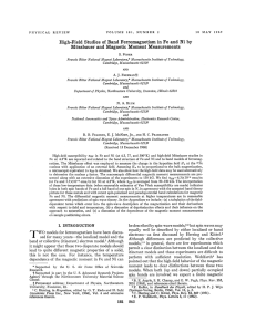 High-Field Studies of Band Ferromagnetism in Fe and Ni by MÃ