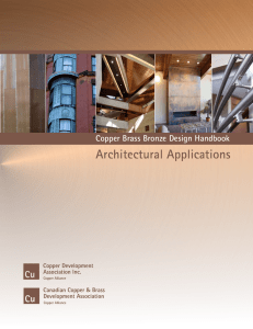 Architectural Applications - Copper Development Association