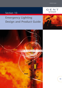 Emergency Lighting Design and Product Guide